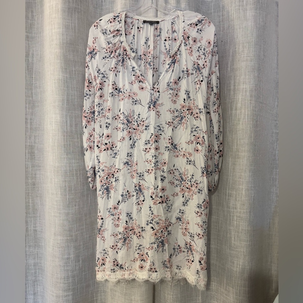 Michael Stars Pink and Blue Floral Dress